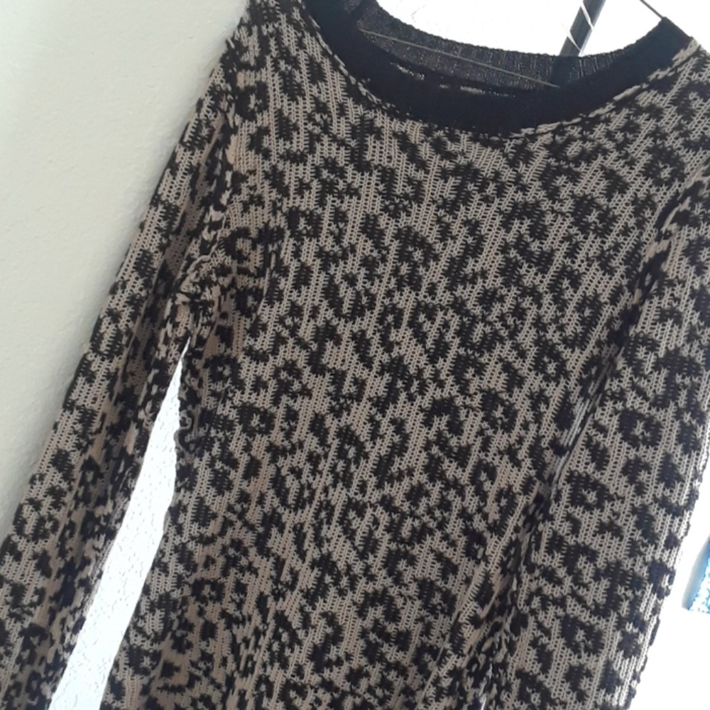 Cheetah sweater
